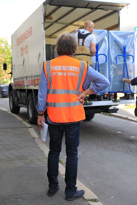 &Uuml;bung im Tabakspeicher