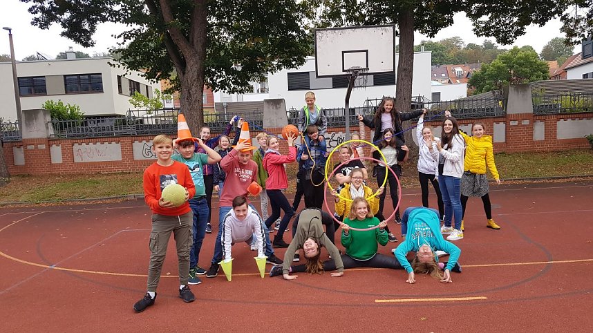 Sportlicher Aktionstag am Herder-Gymnasium