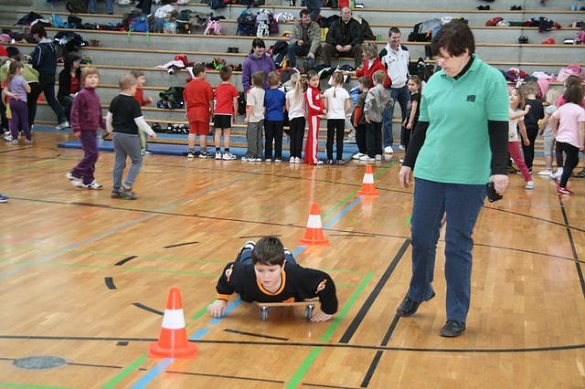 Spa&szlig; am Turnen