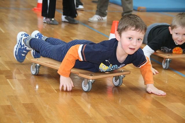 Spa&szlig; am Turnen