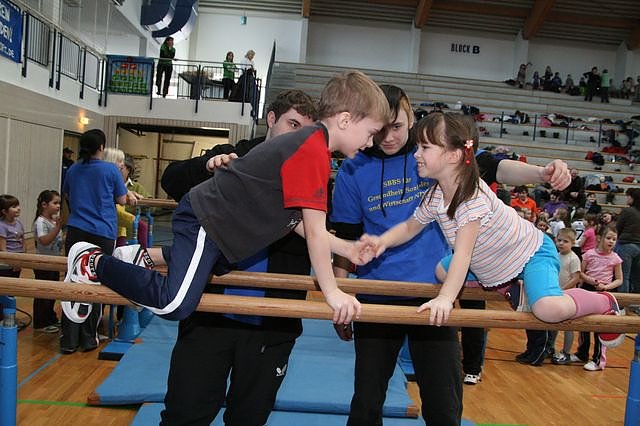 Spa&szlig; am Turnen