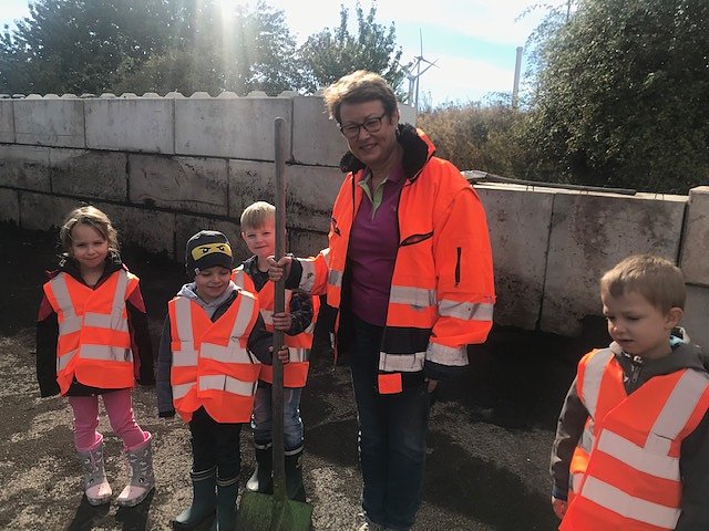 Besuch des Abfallwirtschaftszentrums