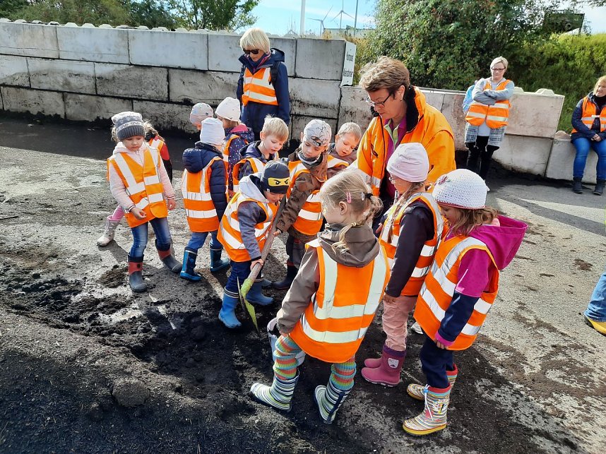 Besuch des Abfallwirtschaftszentrums