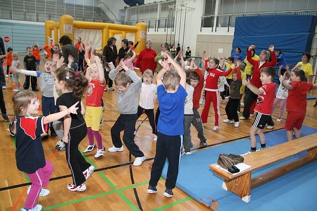 Spa&szlig; am Turnen