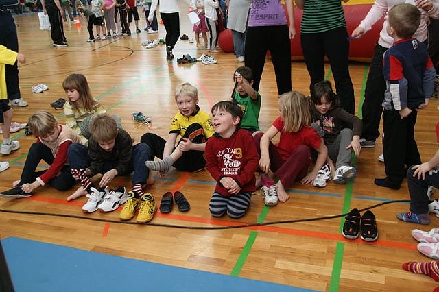 Spa&szlig; am Turnen