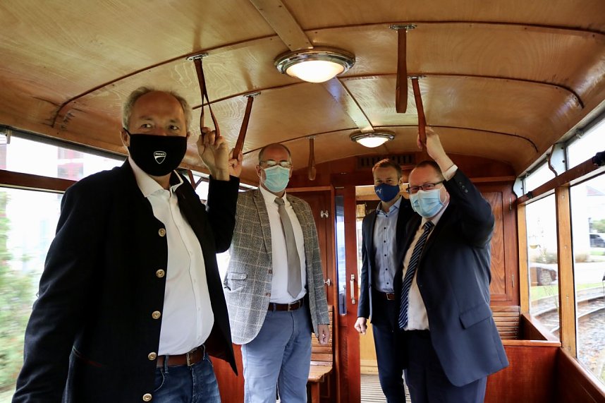 Besuch aus dem Partnerlandkreis Unterallg&auml;u