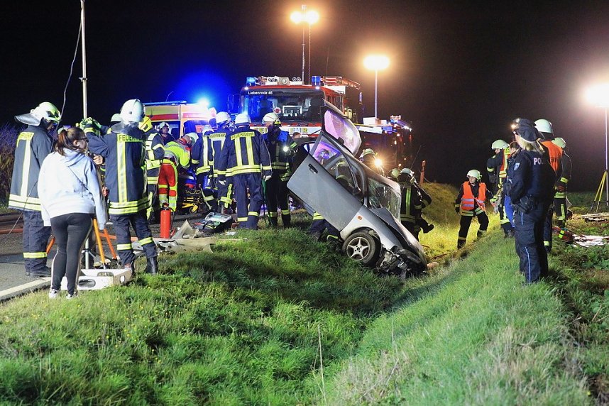 Schwerer Unfall bei Liebenrode