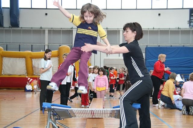 Spa&szlig; am Turnen