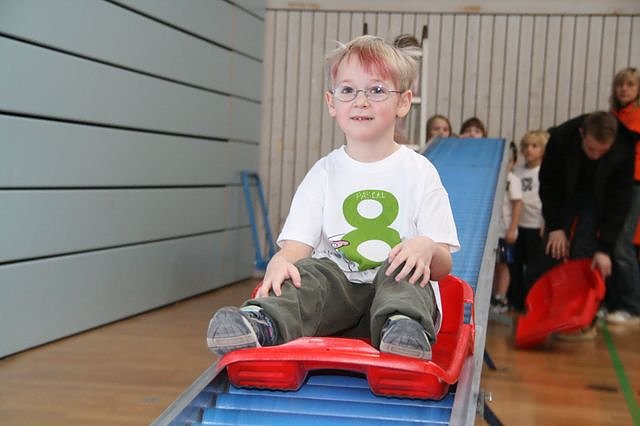 Spa&szlig; am Turnen