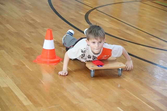 Spa&szlig; am Turnen