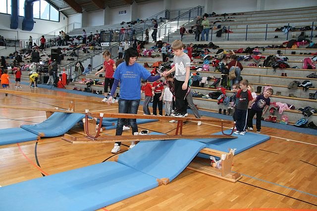 Spa&szlig; am Turnen