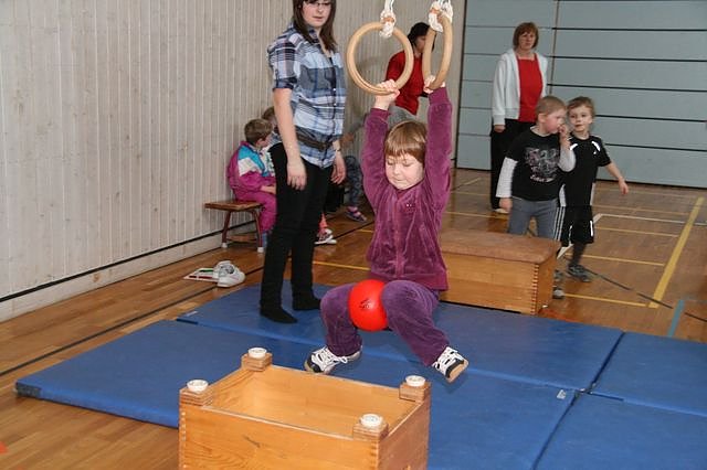 Spa&szlig; am Turnen