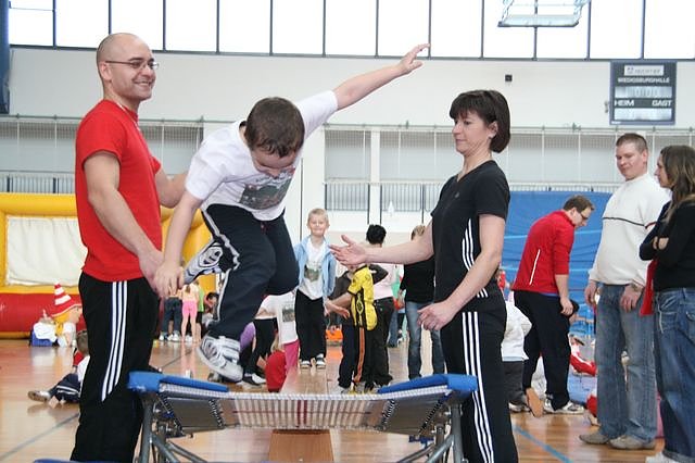 Spa&szlig; am Turnen