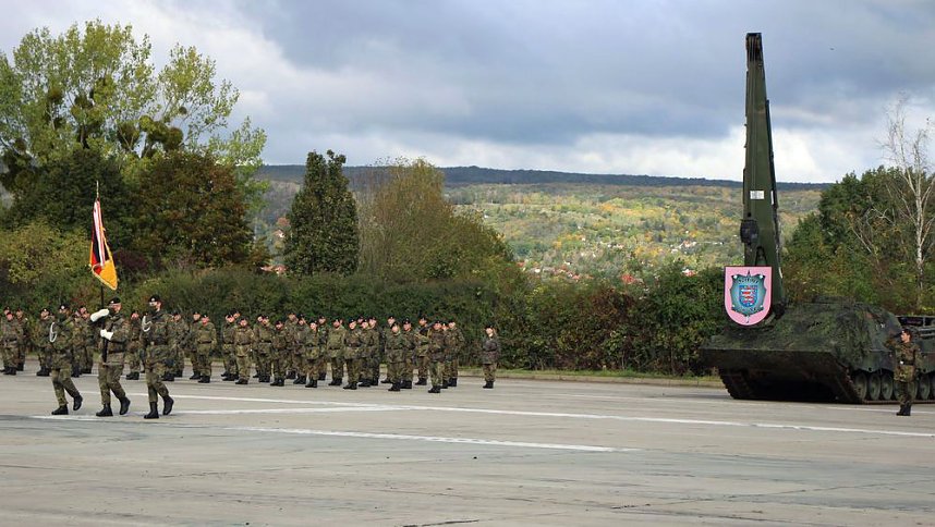 Kommandeurswechsel beim Panzerbataillon 393 "Th&uuml;ringer L&ouml;we" in der Kyffh&auml;user Kaserne Bad Frankenhausen statt....