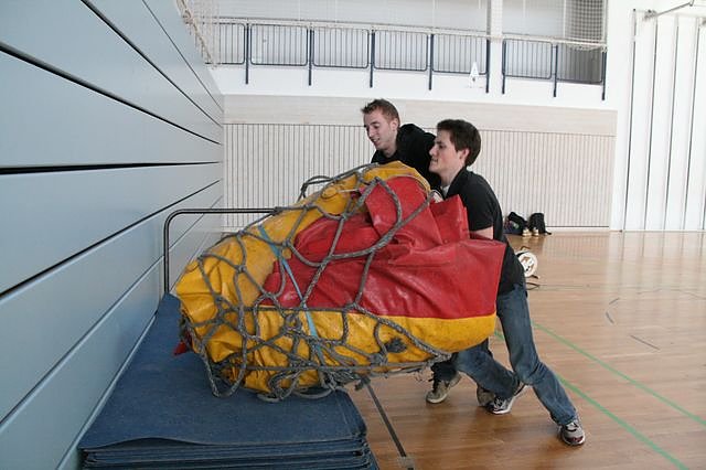 Spa&szlig; beim Turnen