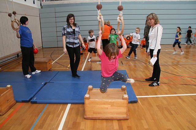 Spa&szlig; beim Turnen