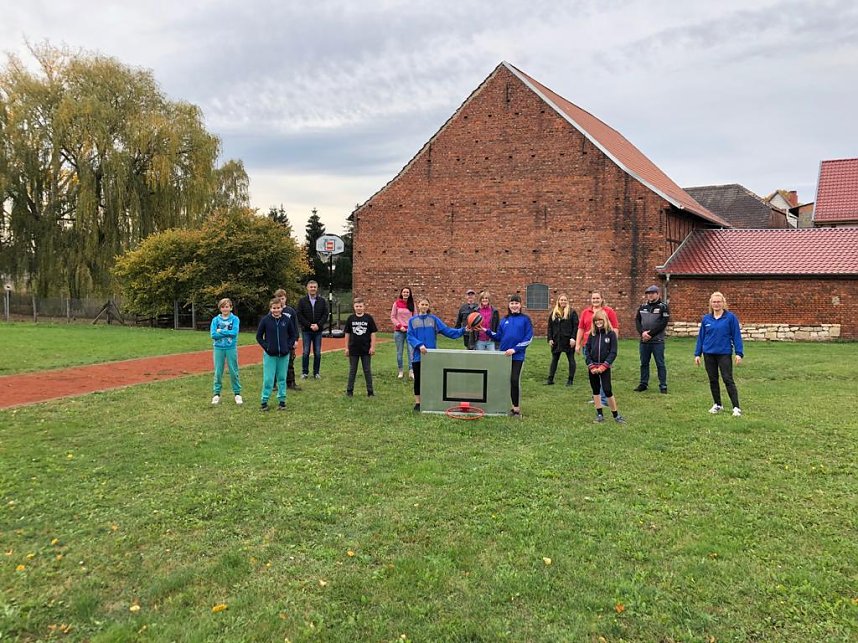 Streetball-Projekt in Gro&szlig;wechsungen