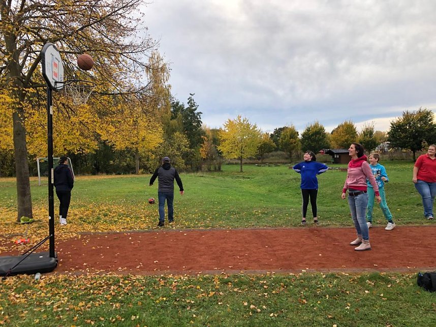 Streetball-Projekt in Gro&szlig;wechsungen