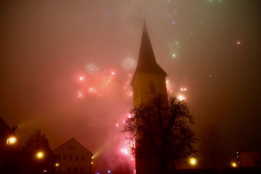 Martini 2020 das Feuerwerk