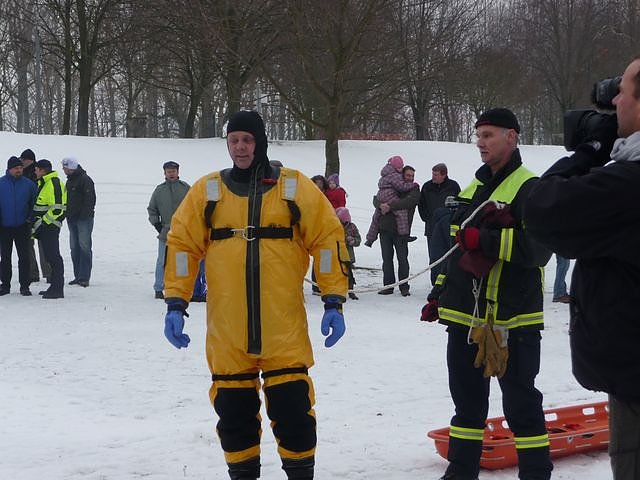 Gebadet und gerettet