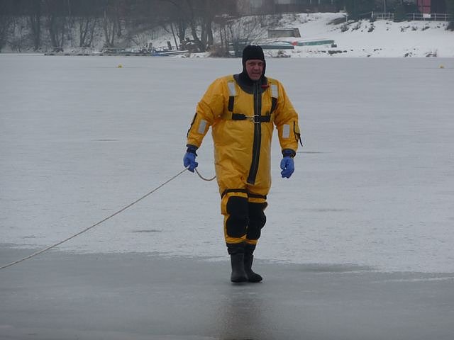 Gebadet und gerettet