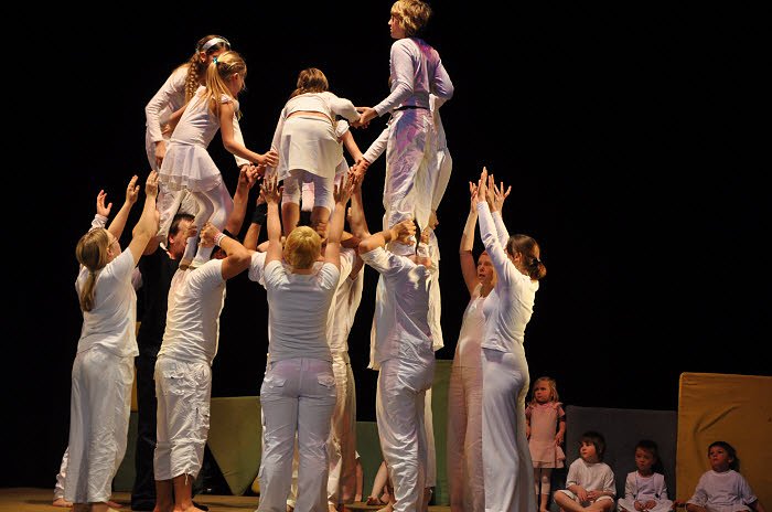 Salto Mortale im Theater