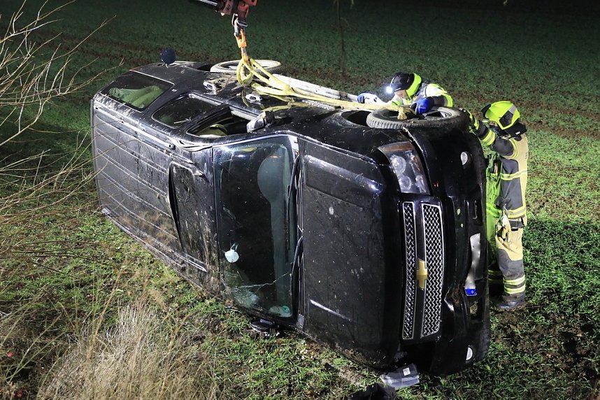 Wildunfall bei R&uuml;digsdorf