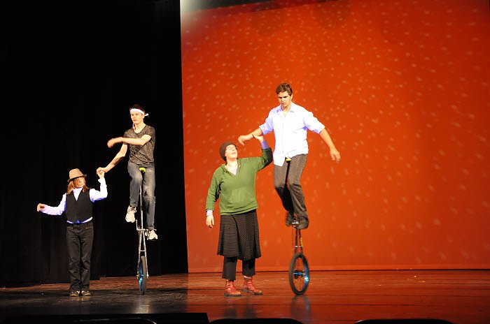 Salto Mortale im Theater