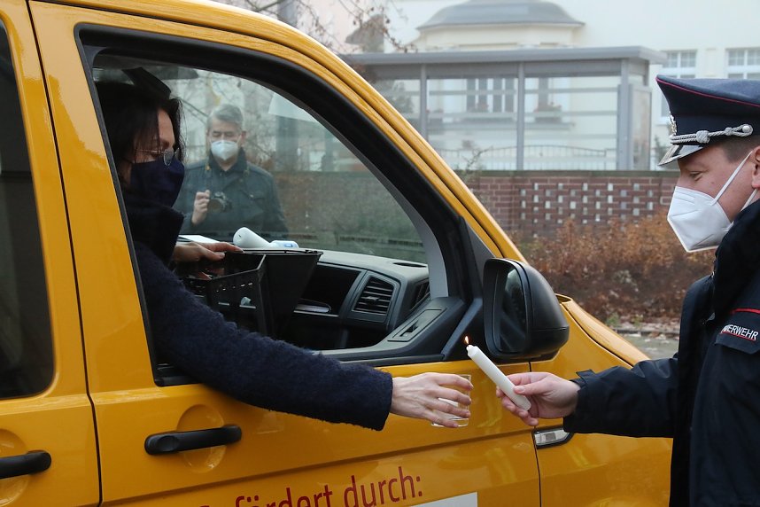 Friedenslicht aus Bethlehem ausgesandt