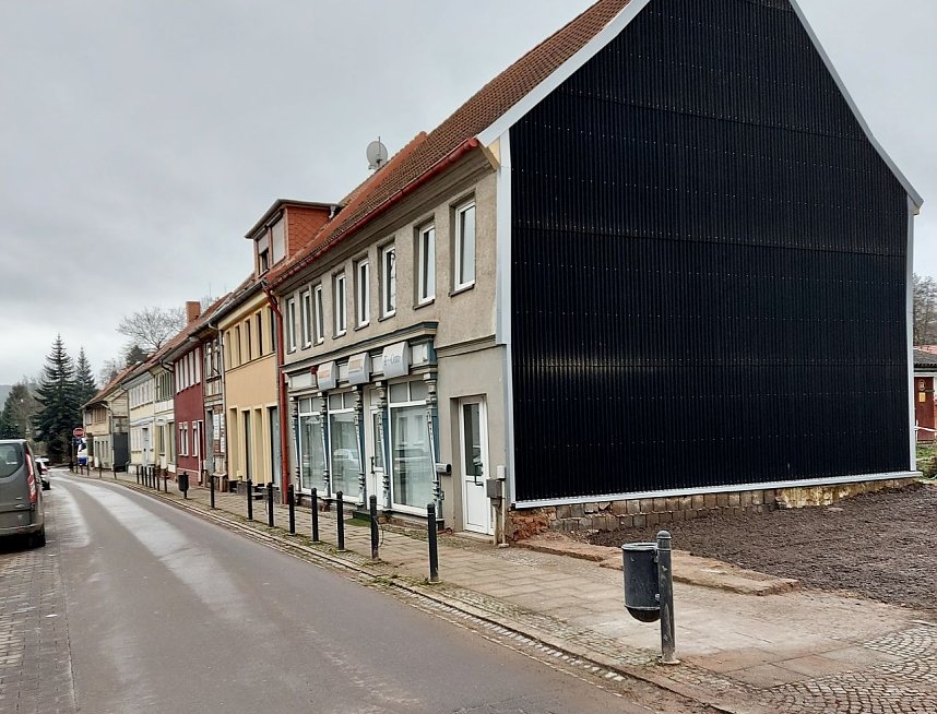 Bauf&auml;llige H&auml;user in Ellrich abgerissen