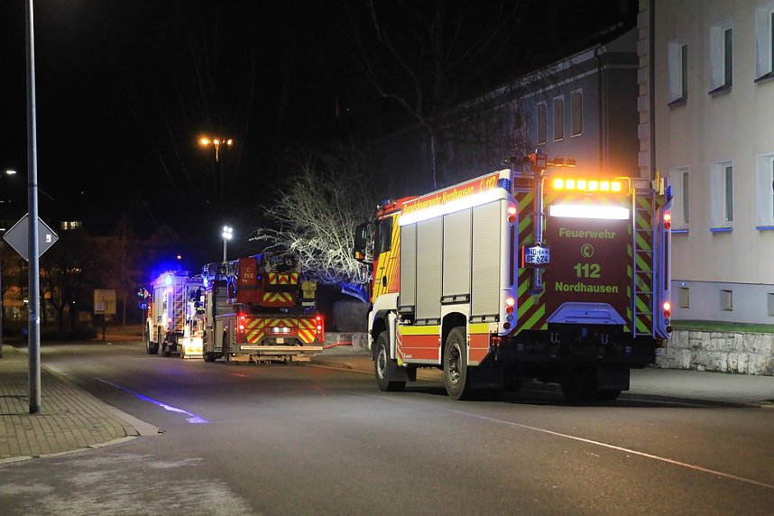 Feuerwehreinsatz am Taschenberg