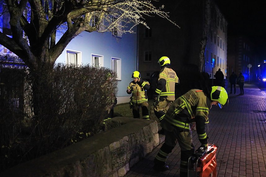 Feuerwehreinsatz am Taschenberg