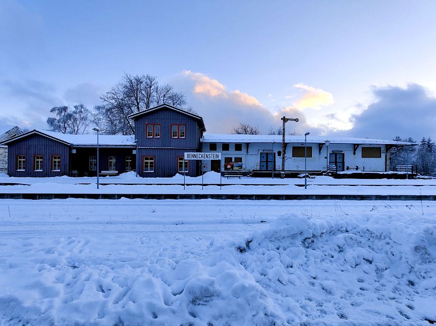 Peter Blei unterwegs in Benneckenstein