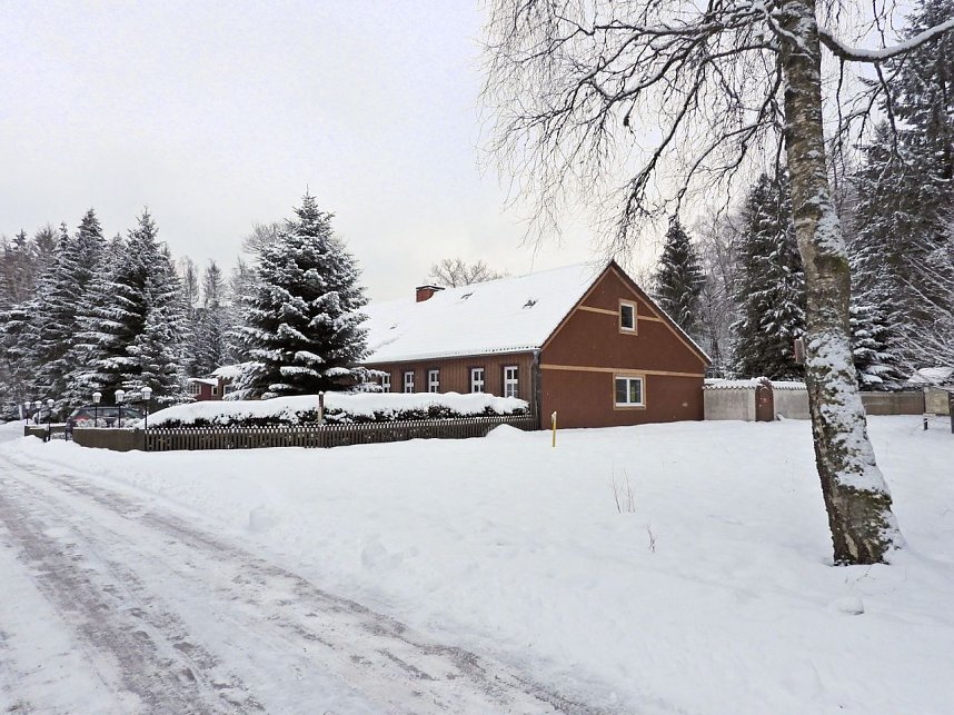 Peter Blei unterwegs im Schnee