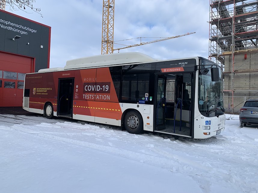 Teststation des Landkreises er&ouml;ffnet