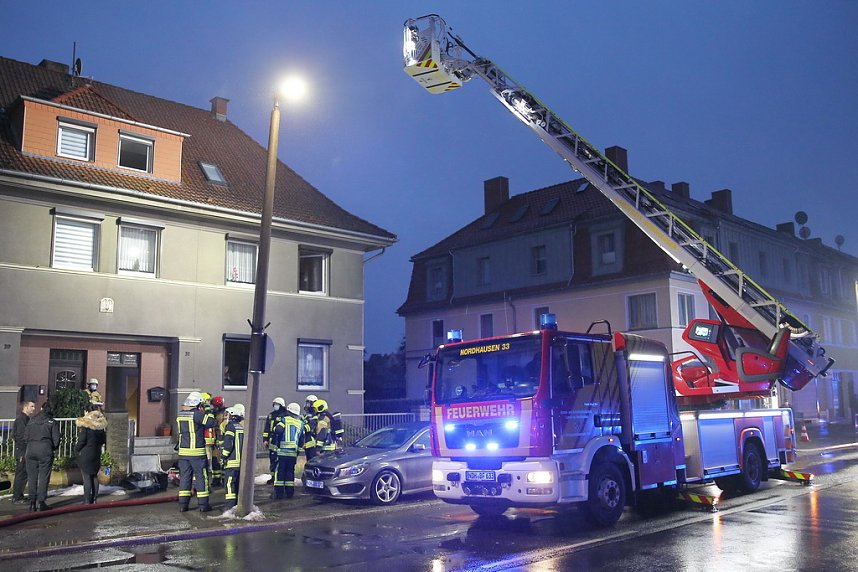 Schornsteinbrand in der Bochumer Stra&szlig;e