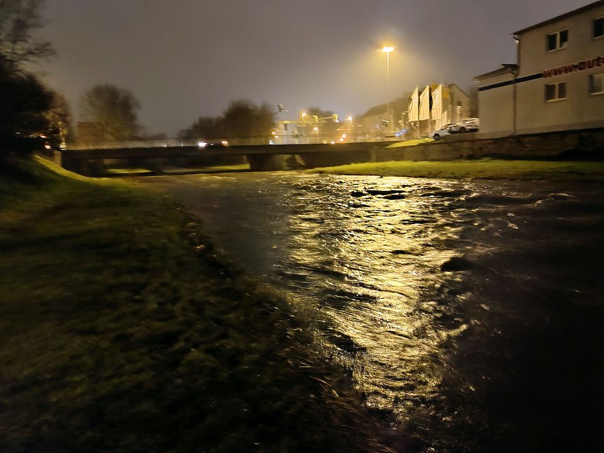 Zorge nachts um 22 Uhr