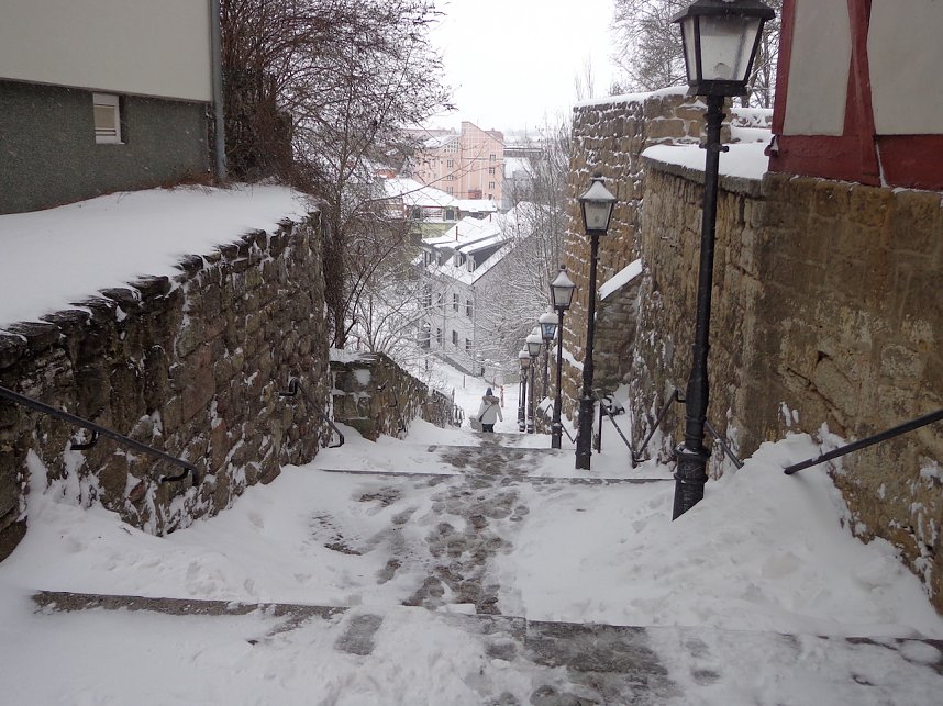 Winterliche Impressionen in Nordhausen