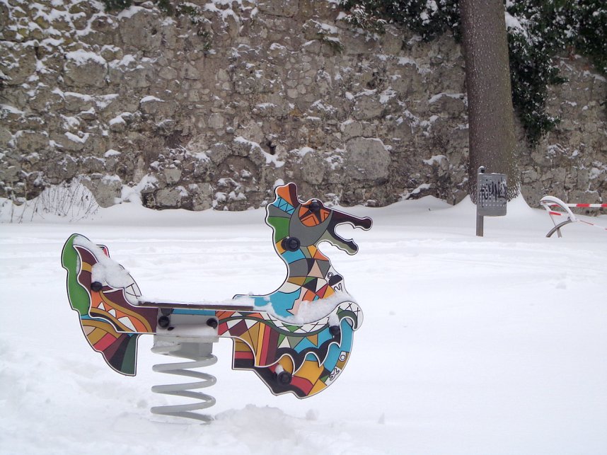 Winterliche Impressionen in Nordhausen