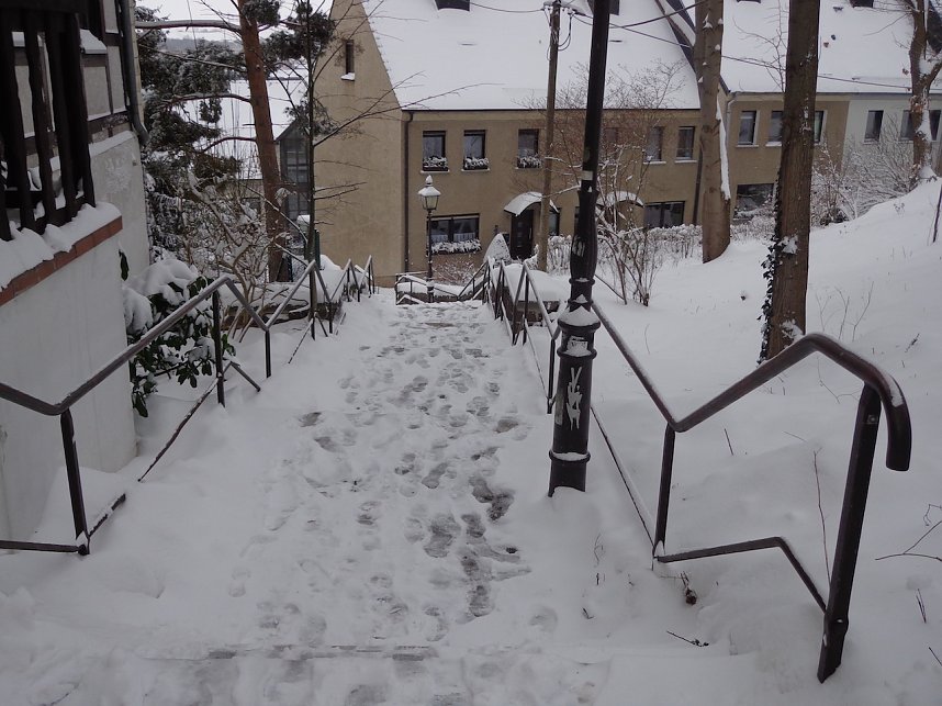 Winterliche Impressionen in Nordhausen