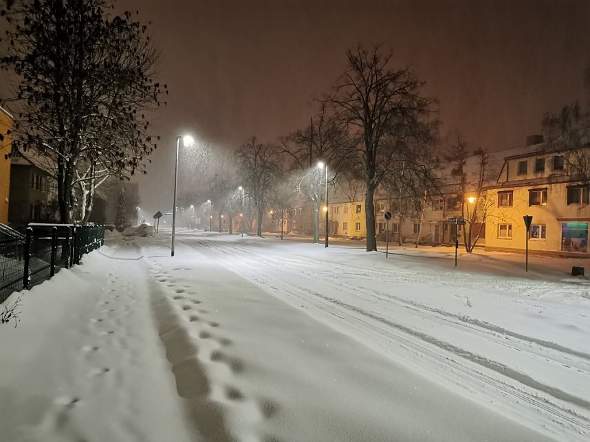 Nordhausen im Neuschnee