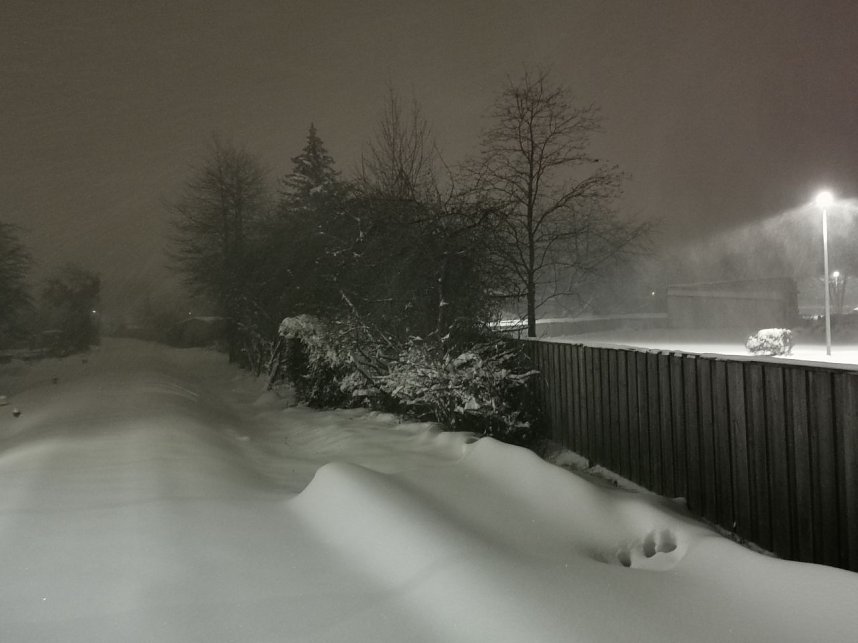 Nordhausen im Neuschnee