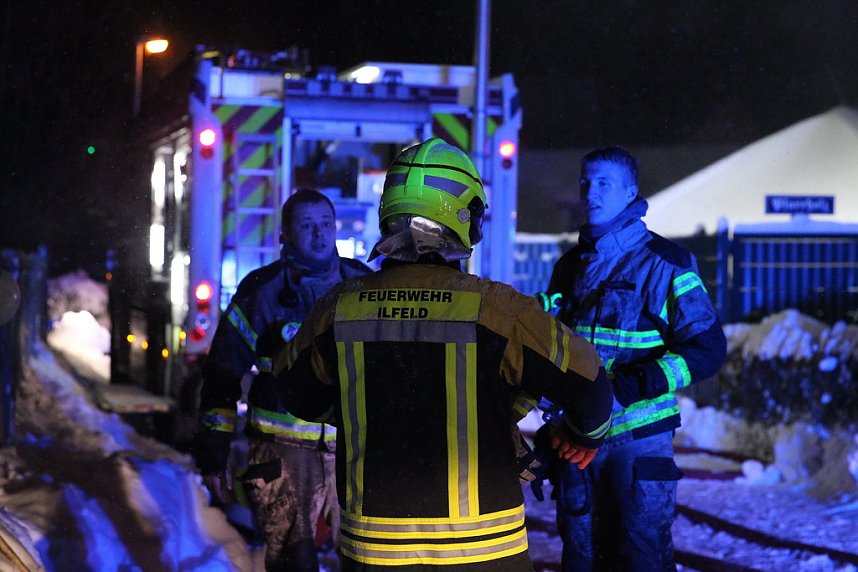 Dachstuhlbrand in Leimbach