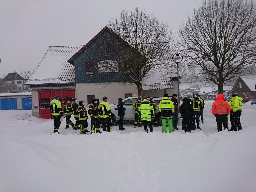 Schneer&auml;umen in Neustadt