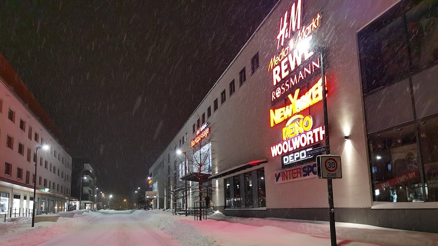 Nordhausen im Schneechaos