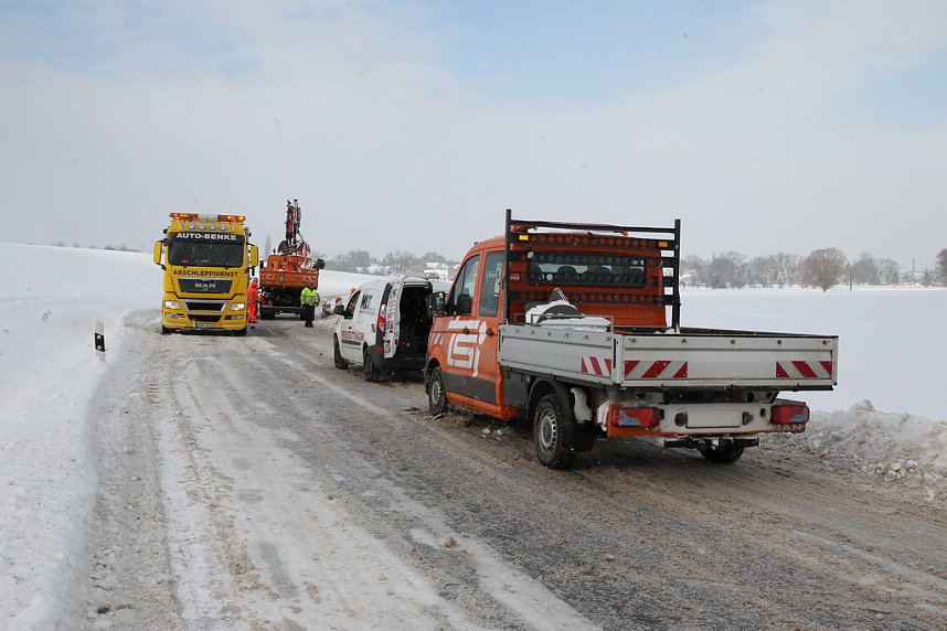 Schneepflug geborgen
