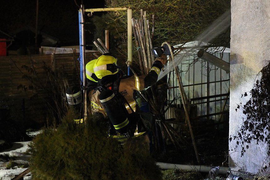 Gartenlaube ausgebrannt