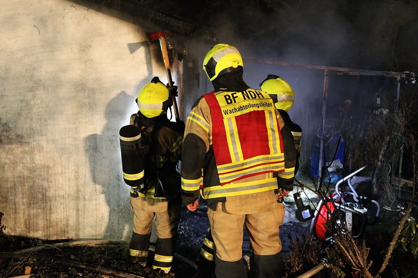 Gartenlaube ausgebrannt