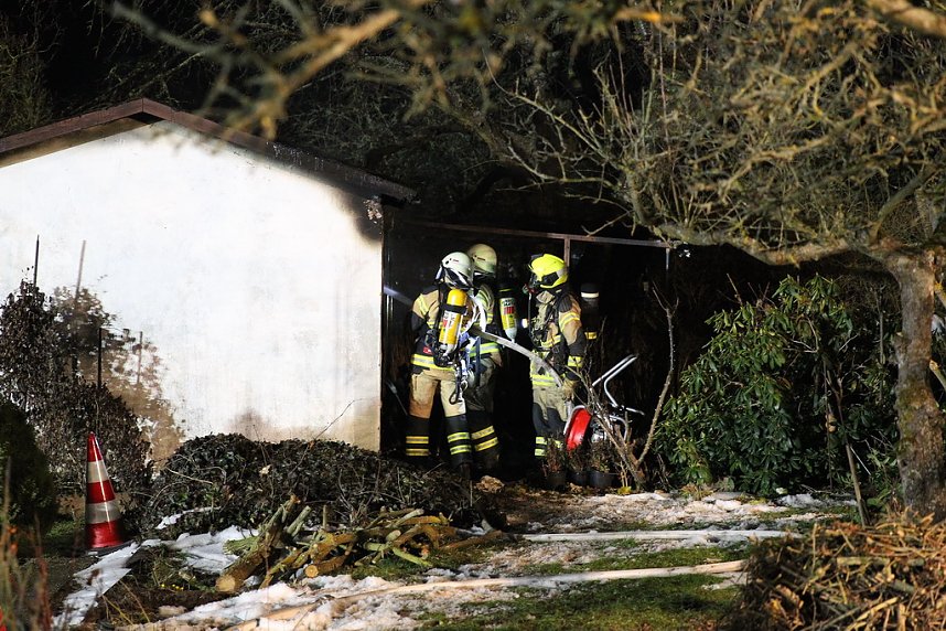Gartenlaube ausgebrannt