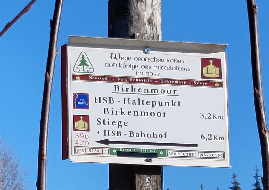 Peter Blei unterwegs im Birkenmoor